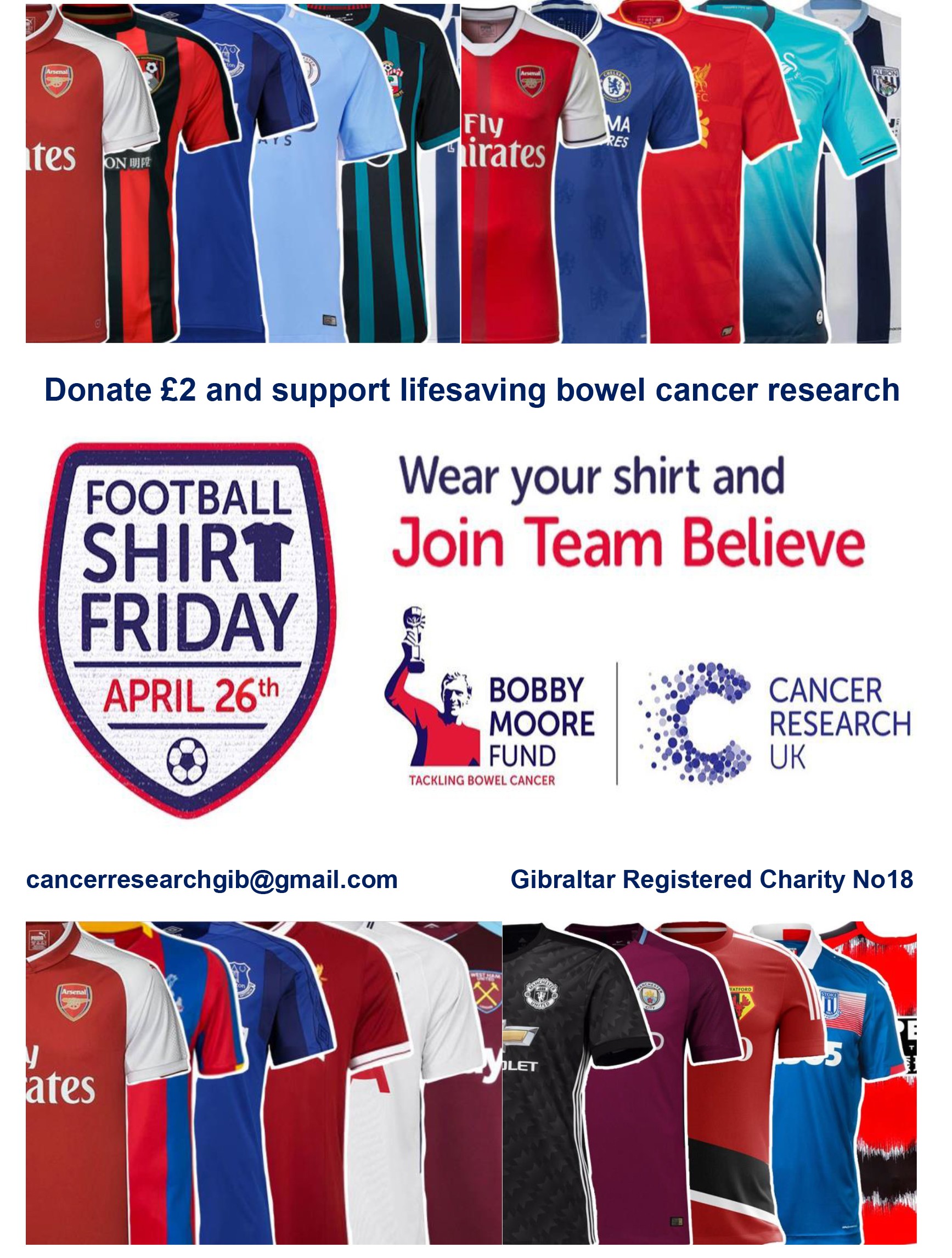 It's Football Shirt Friday Tomorrow